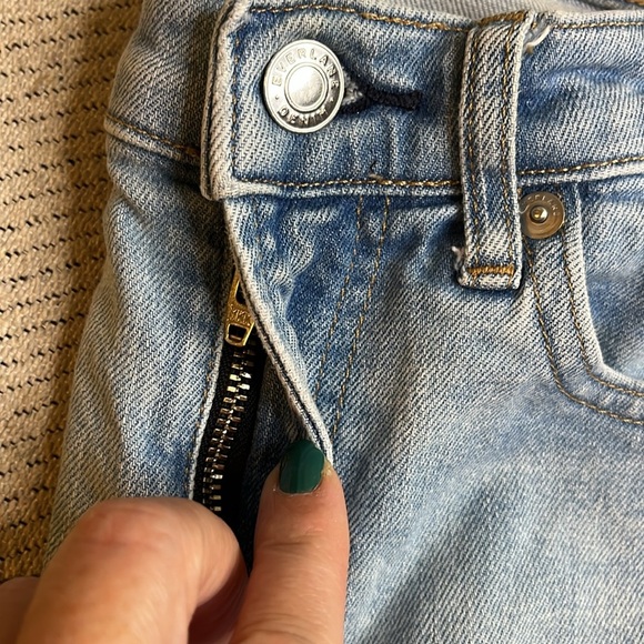 Everlane distressed knee high rise ankle jeans - Picture 16 of 16